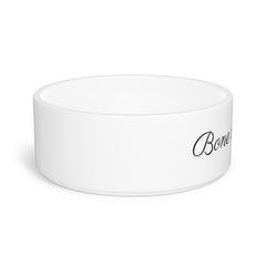 Bone Appétit Ceramic Dog Bowl – Gourmet Meal with a Side of Sass