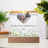 Custom Pet Memorial Acrylic Plaque